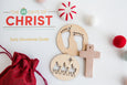 Unfinished 25 Days WITH Christ Ornament Kit