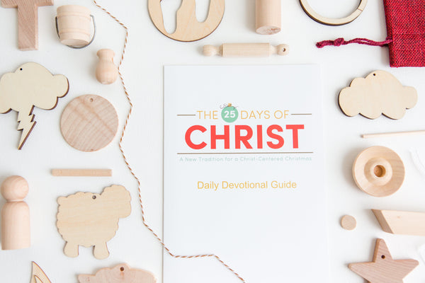 Unfinished 25 Days WITH Christ Ornament Kit