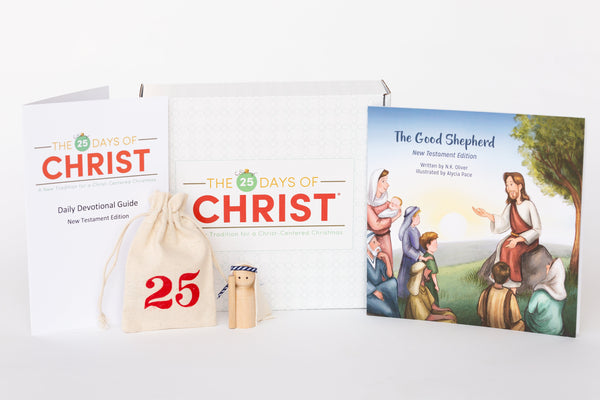 Finished 25 Days WITH Christ Ornament Set