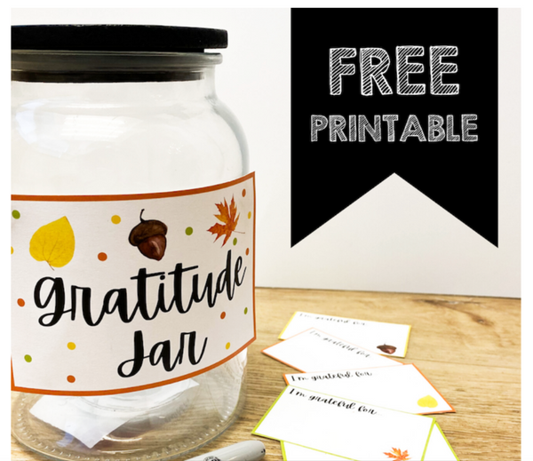 Gratitude Jar - Thankful moments